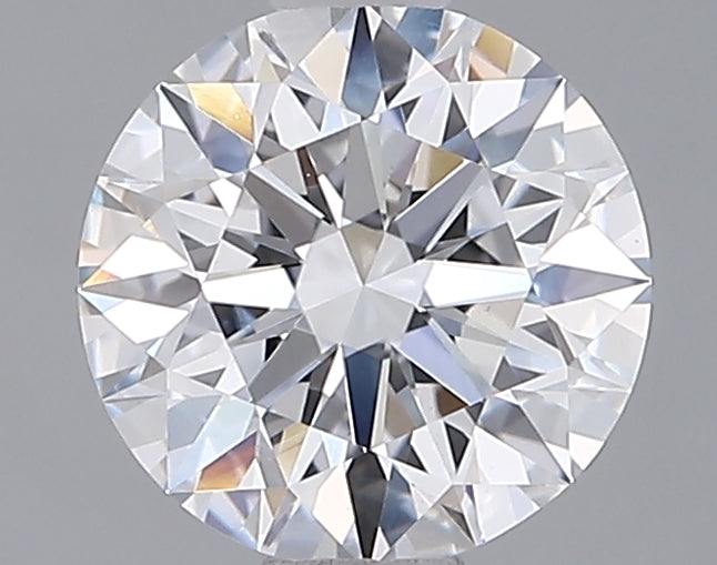 1.38 Carat Round Shaped, Ideal Cut, D Color, VS1 Clarity, IGI Certified Lab Grown Diamond