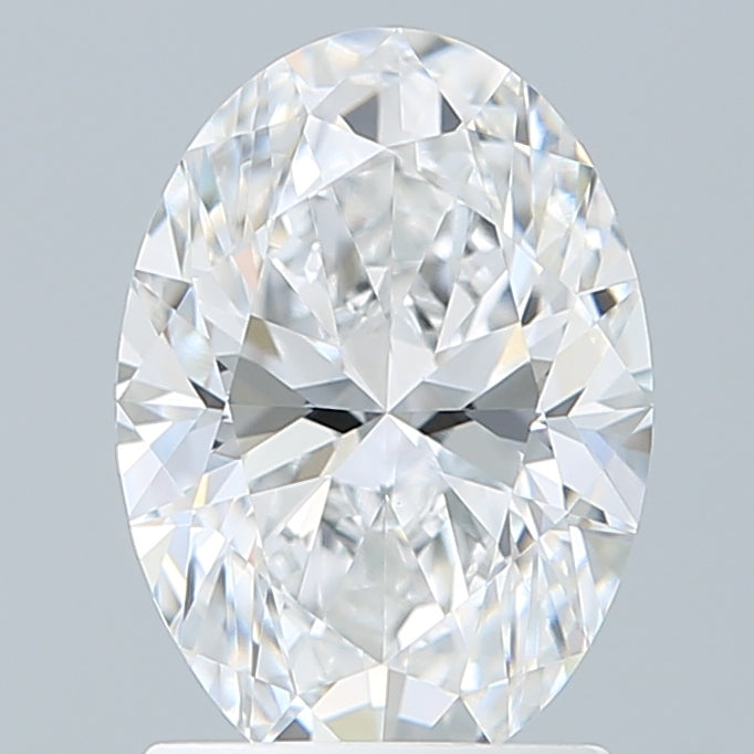 1.79 Carat Oval Shaped, Ideal Cut, D Color, VVS2 Clarity, IGI Certified Lab Grown Diamond