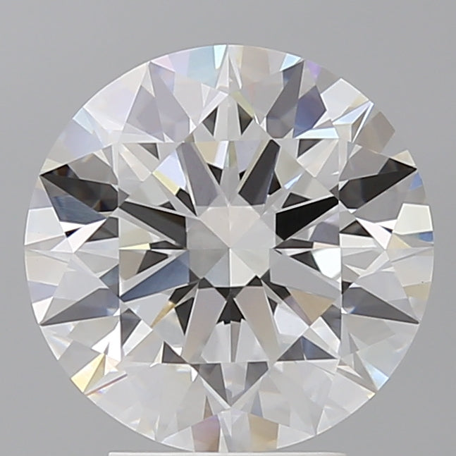 4.04 Carat Round Shaped, Ideal Cut, E Color, VVS2 Clarity, IGI Certified Lab Grown Diamond