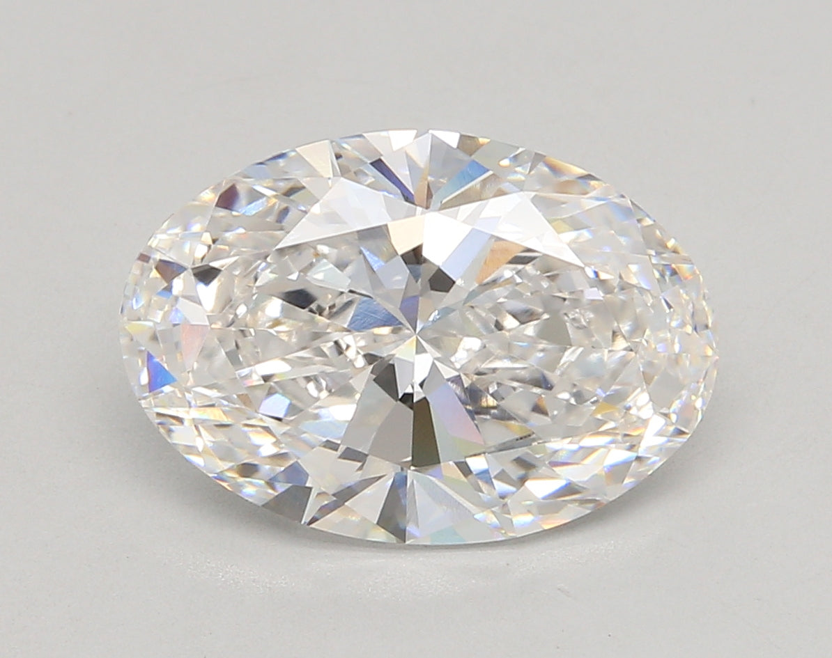5.41 Carat Oval Shaped, Ideal Cut, E Color, VS1 Clarity, IGI Certified Lab Grown Diamond