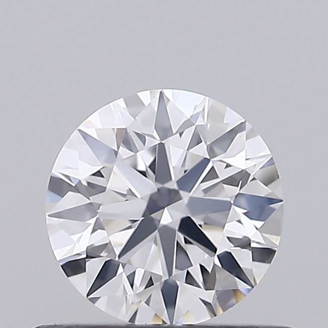 0.53 Carat Round Shaped, Ideal Cut, D Color, VVS2 Clarity, IGI Certified Lab Grown Diamond