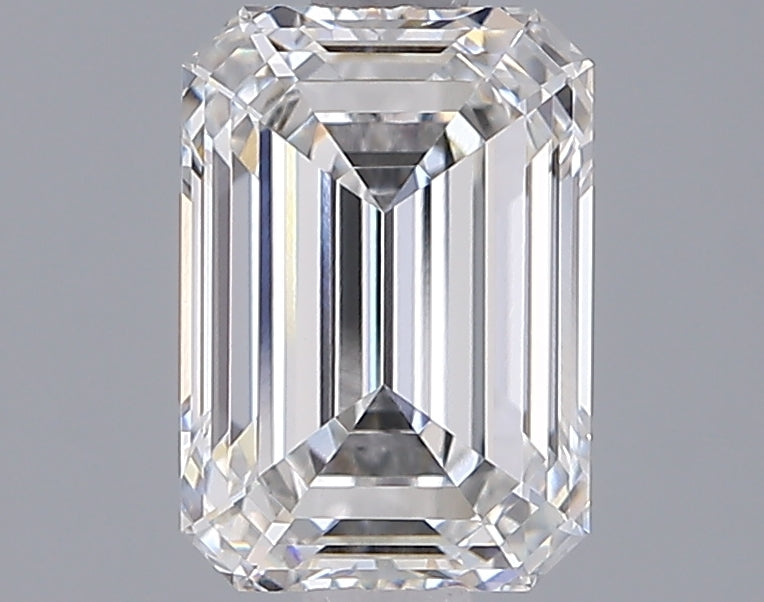 1.97 Carat Emerald Shaped, Ideal Cut, E Color, VVS2 Clarity, IGI Certified Lab Grown Diamond