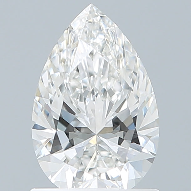 1.04 Carat Pear Shaped, Ideal Cut, F Color, VVS1 Clarity, IGI Certified Lab Grown Diamond