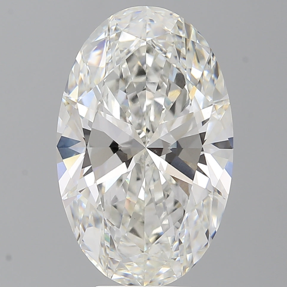 7.02 Carat Oval Shaped, Excellent Cut, F Color, VVS2 Clarity, IGI Certified Lab Grown Diamond