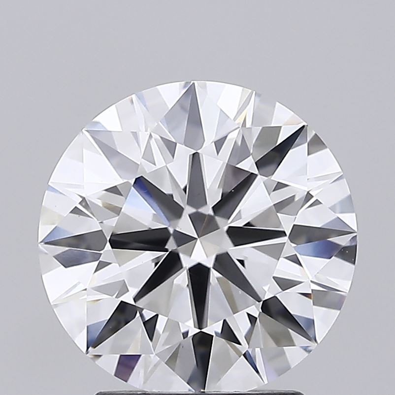 2.67 Carat Round Shaped, Ideal Cut, E Color, VVS2 Clarity, IGI Certified Lab Grown Diamond
