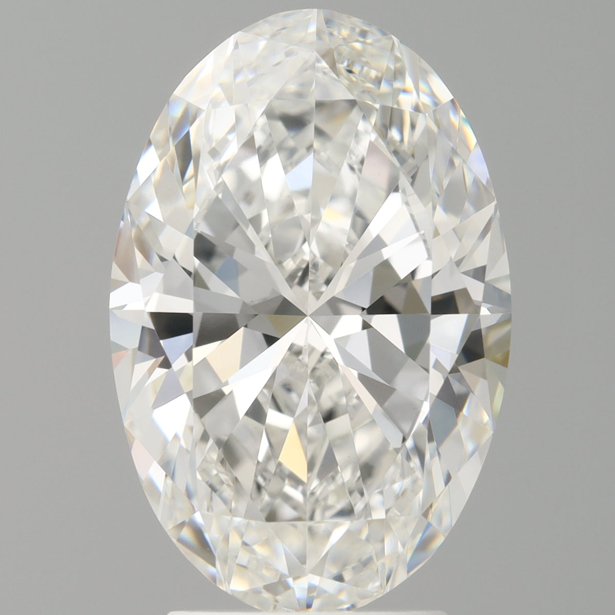 3.58 Carat Oval Shaped, Ideal Cut, E Color, VVS2 Clarity, IGI Certified Lab Grown Diamond