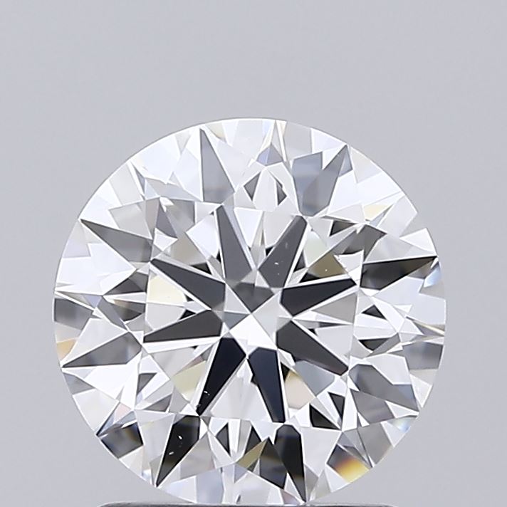 1.54 Carat Round Shaped, Ideal Cut, D Color, VS1 Clarity, IGI Certified Lab Grown Diamond