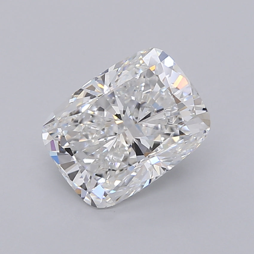 2.53 Carat Cushion Shaped, Ideal Cut, E Color, VVS2 Clarity, IGI Certified Lab Grown Diamond