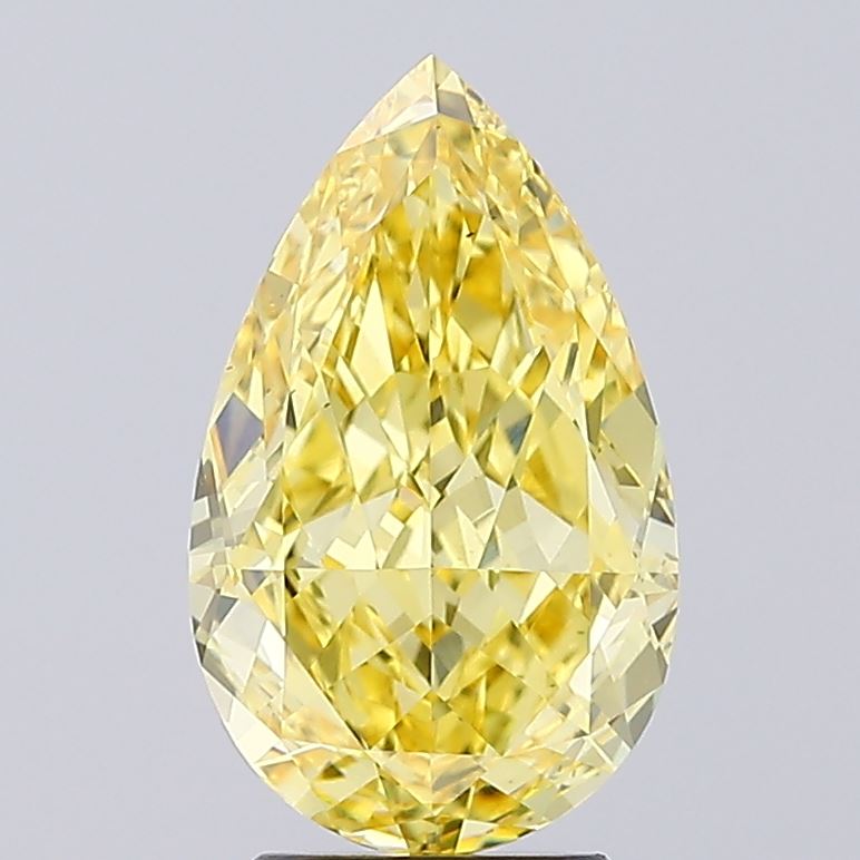 4.02 Carat Pear Shaped, Ideal Cut, VS1 Clarity, IGI Certified Lab Grown Diamond