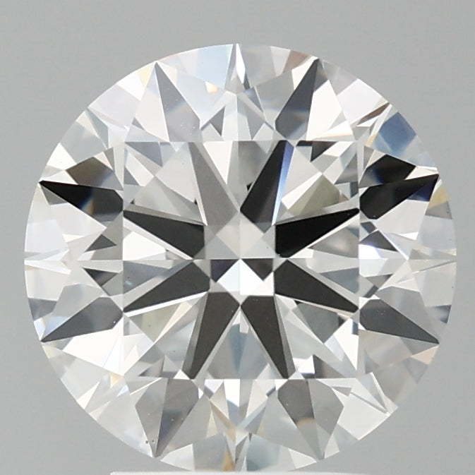 3.51 Carat Round Shaped, Ideal Cut, F Color, VS1 Clarity, IGI Certified Lab Grown Diamond