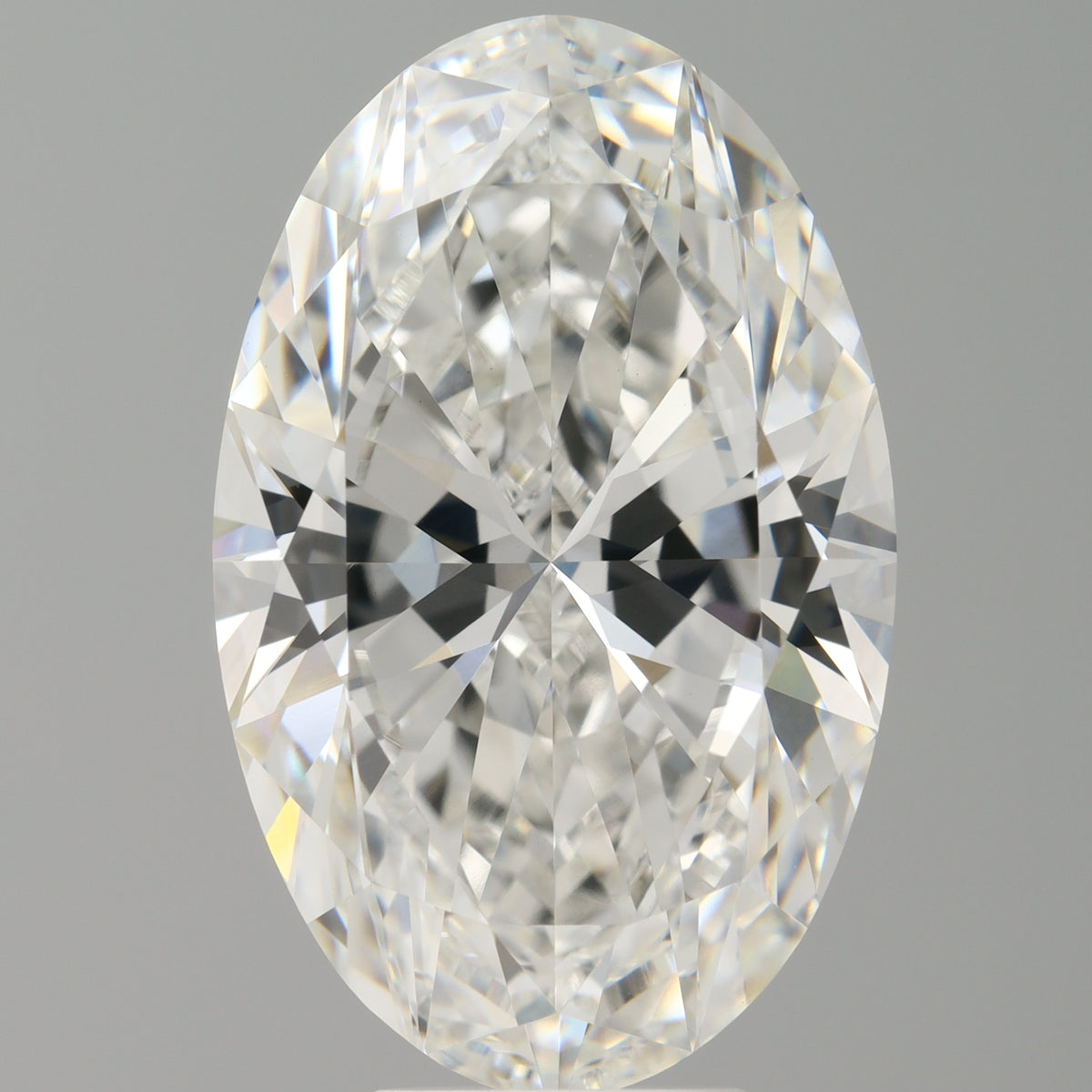 8.05 Carat Oval Shaped, Ideal Cut, F Color, VVS2 Clarity, IGI Certified Lab Grown Diamond