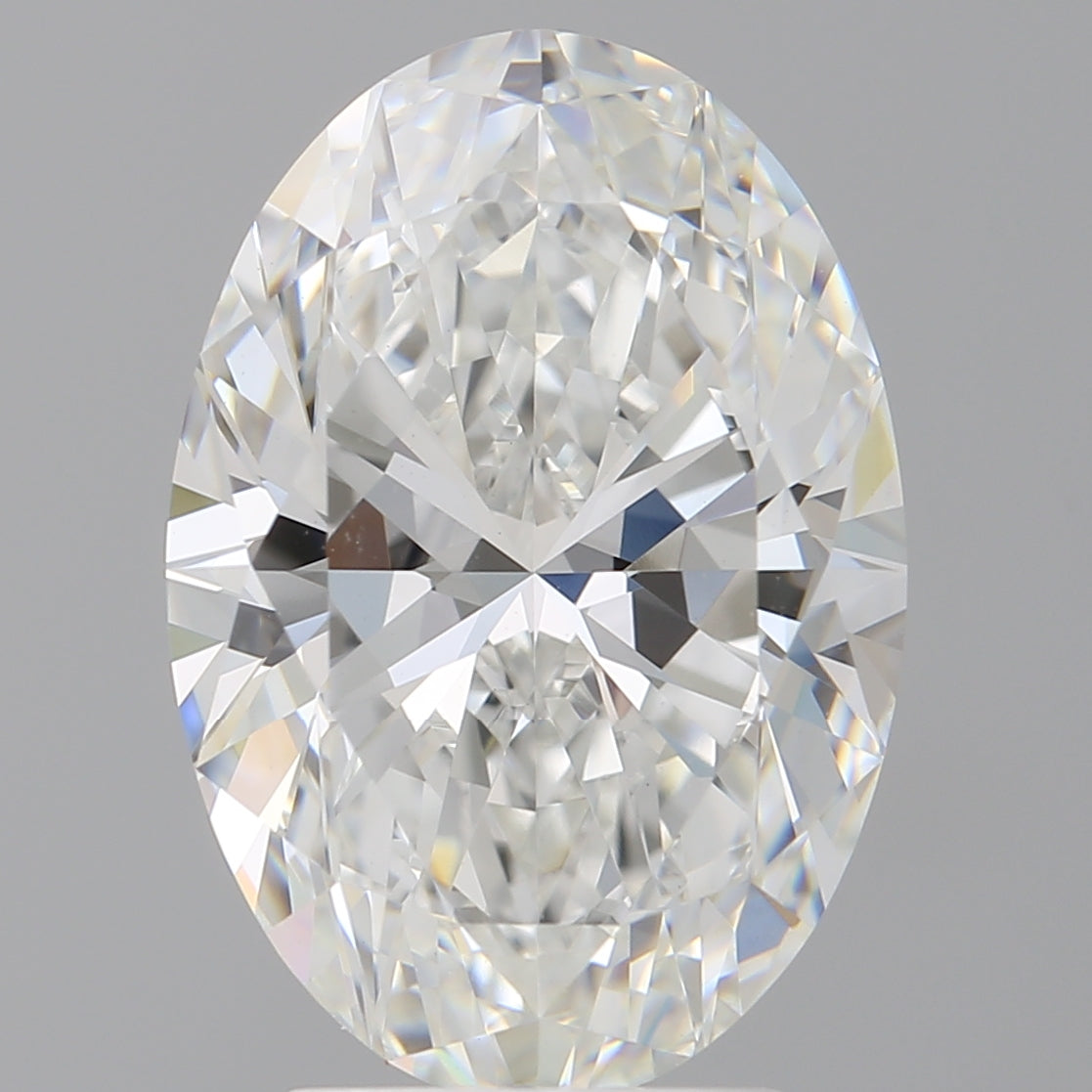 4.02 Carat Oval Shaped, Ideal Cut, E Color, VVS2 Clarity, IGI Certified Lab Grown Diamond