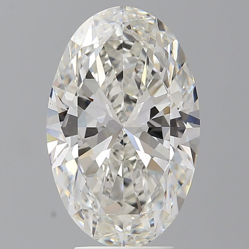 4.58 Carat Oval Shaped, Ideal Cut, F Color, VS1 Clarity, IGI Certified Lab Grown Diamond