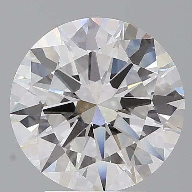 3.52 Carat Round Shaped, Excellent Cut, E Color, VVS2 Clarity, IGI Certified Lab Grown Diamond