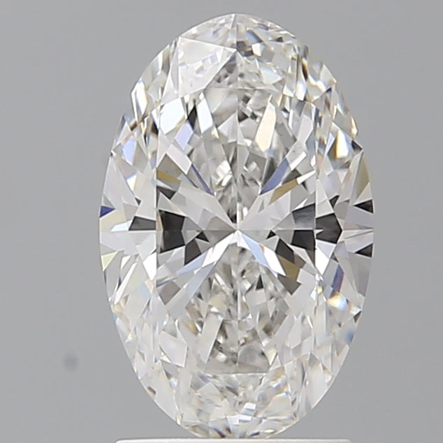 2.09 Carat Oval Shaped, Ideal Cut, E Color, VVS2 Clarity, IGI Certified Lab Grown Diamond