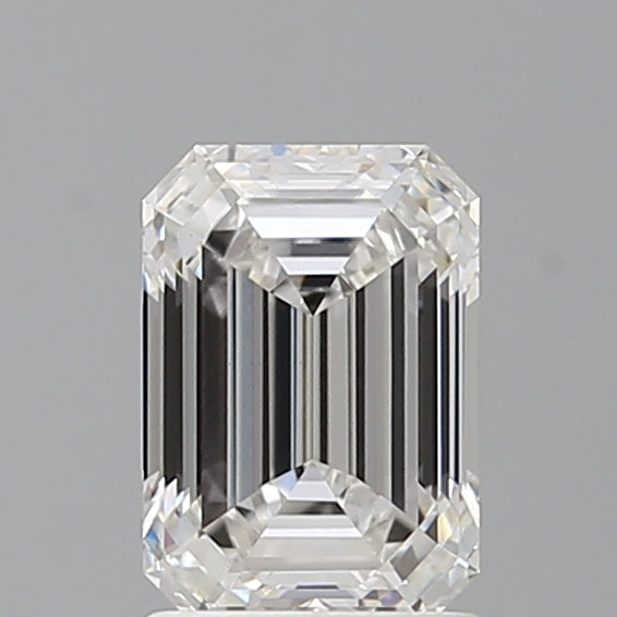 1.49 Carat Emerald Shaped, Ideal Cut, E Color, VVS2 Clarity, IGI Certified Lab Grown Diamond