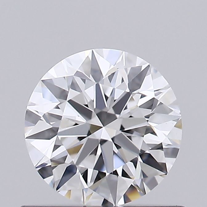 0.54 Carat Round Shaped, Ideal Cut, D Color, VVS2 Clarity, IGI Certified Lab Grown Diamond