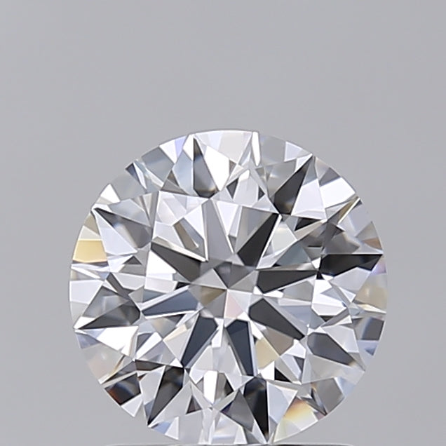 1.52 Carat Round Shaped, Ideal Cut, D Color, VVS2 Clarity, IGI Certified Lab Grown Diamond