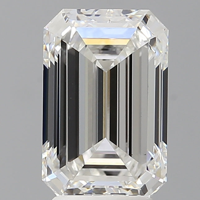 3.50 Carat Emerald Shaped, Excellent Cut, E Color, VS1 Clarity, IGI Certified Lab Grown Diamond