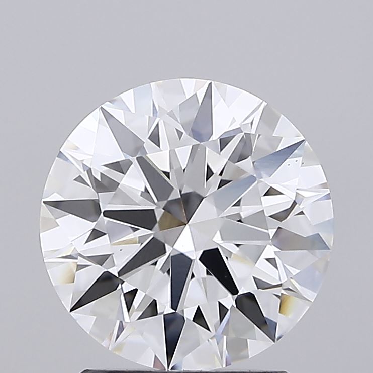 2.14 Carat Round Shaped, Ideal Cut, E Color, VS1 Clarity, IGI Certified Lab Grown Diamond
