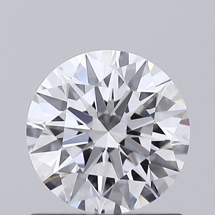 0.76 Carat Round Shaped, Ideal Cut, D Color, VVS2 Clarity, IGI Certified Lab Grown Diamond