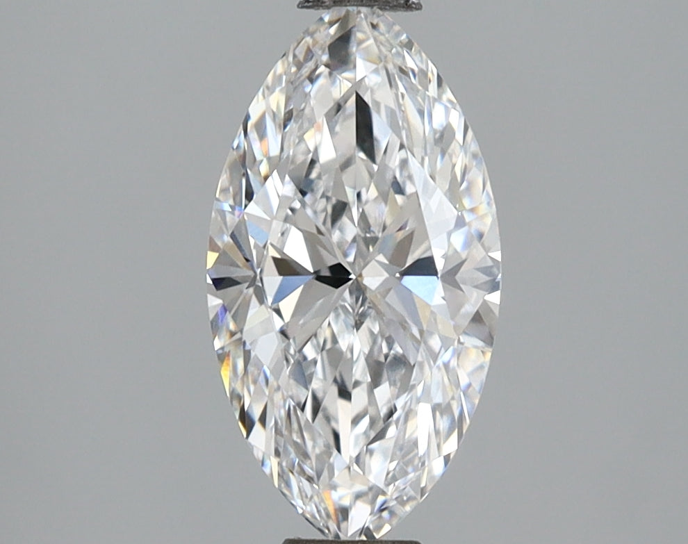 1.51 Carat Marquise Shaped, Ideal Cut, D Color, VVS1 Clarity, IGI Certified Lab Grown Diamond