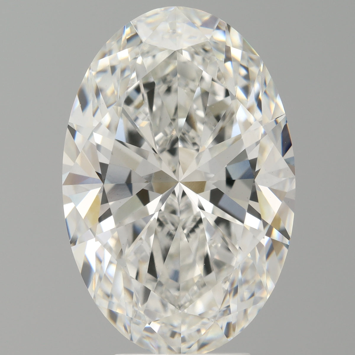 6.06 Carat Oval Shaped, Ideal Cut, F Color, VS1 Clarity, IGI Certified Lab Grown Diamond