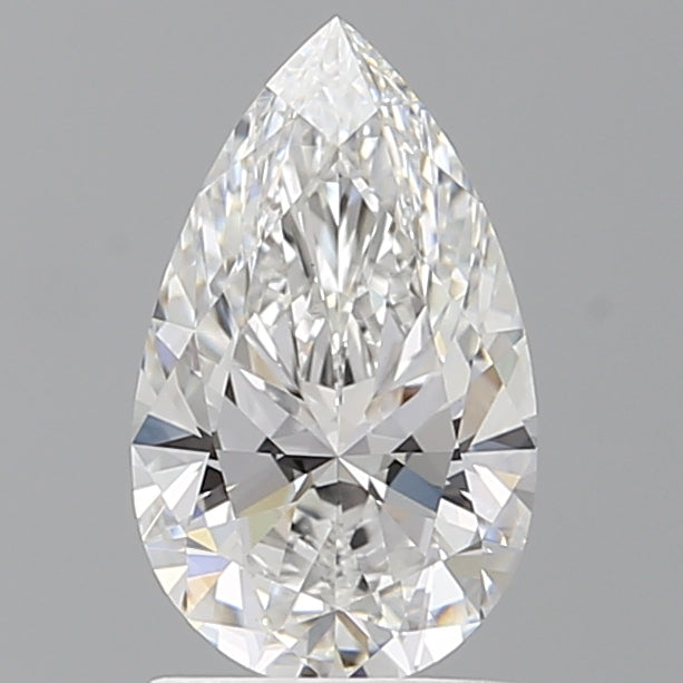 1.60 Carat Pear Shaped, Ideal Cut, E Color, VVS2 Clarity, IGI Certified Lab Grown Diamond