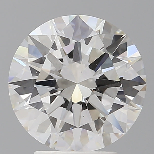 3.52 Carat Round Shaped, Excellent Cut, F Color, VS1 Clarity, IGI Certified Lab Grown Diamond