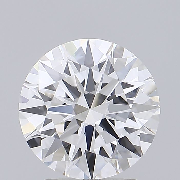 2.20 Carat Round Shaped, Ideal Cut, D Color, VVS2 Clarity, IGI Certified Lab Grown Diamond