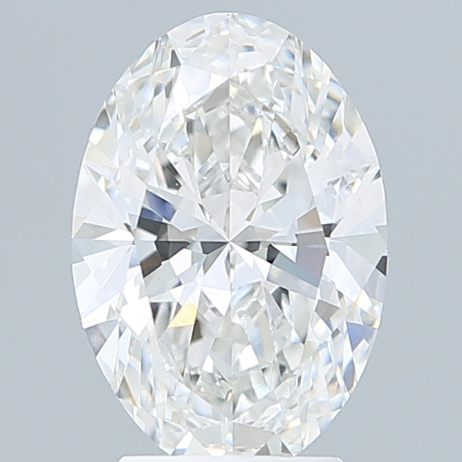 3.06 Carat Oval Shaped, Ideal Cut, E Color, VVS2 Clarity, IGI Certified Lab Grown Diamond