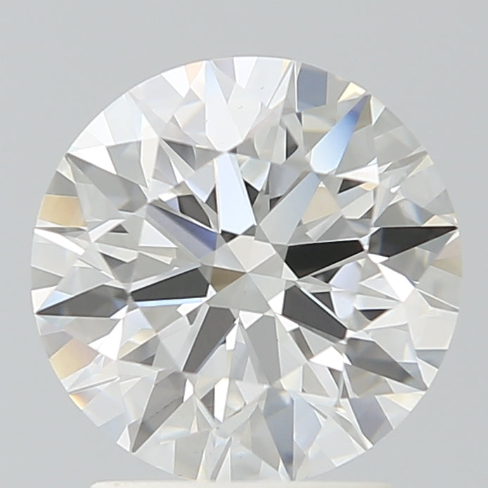 2.30 Carat Round Shaped, Ideal Cut, F Color, VS1 Clarity, IGI Certified Lab Grown Diamond