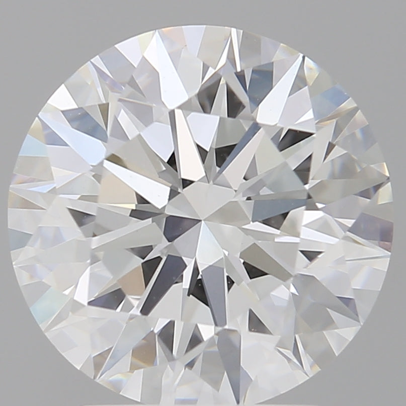 3.00 Carat Round Shaped, Ideal Cut, E Color, VVS2 Clarity, IGI Certified Lab Grown Diamond