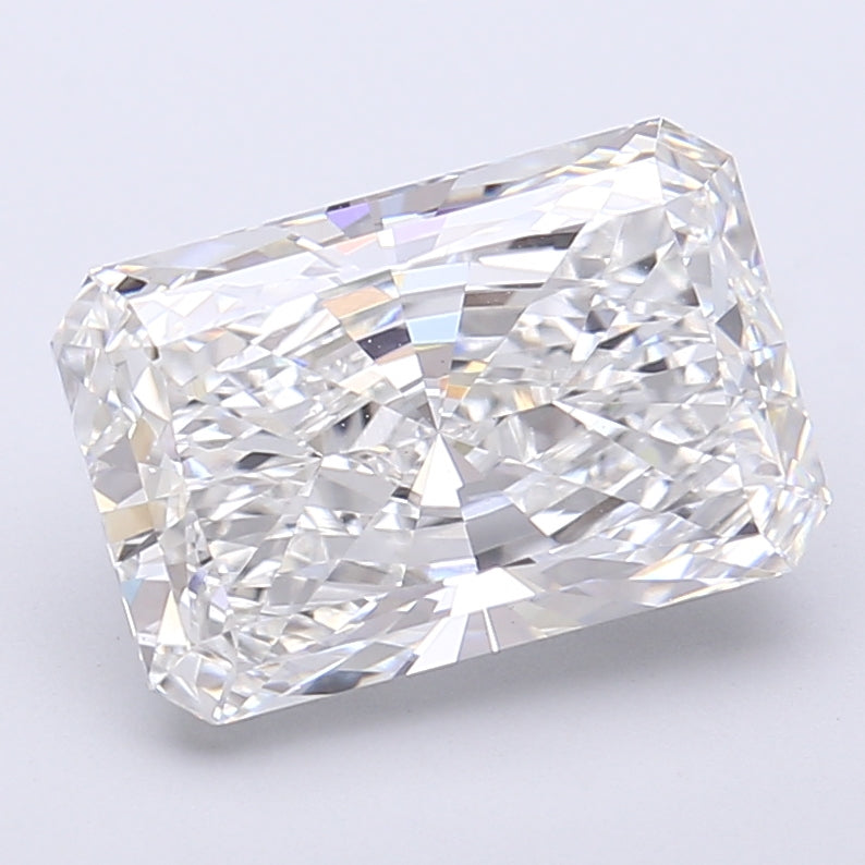 4.01 Carat Radiant Shaped, Very Good Cut, E Color, VS1 Clarity, IGI Certified Lab Grown Diamond