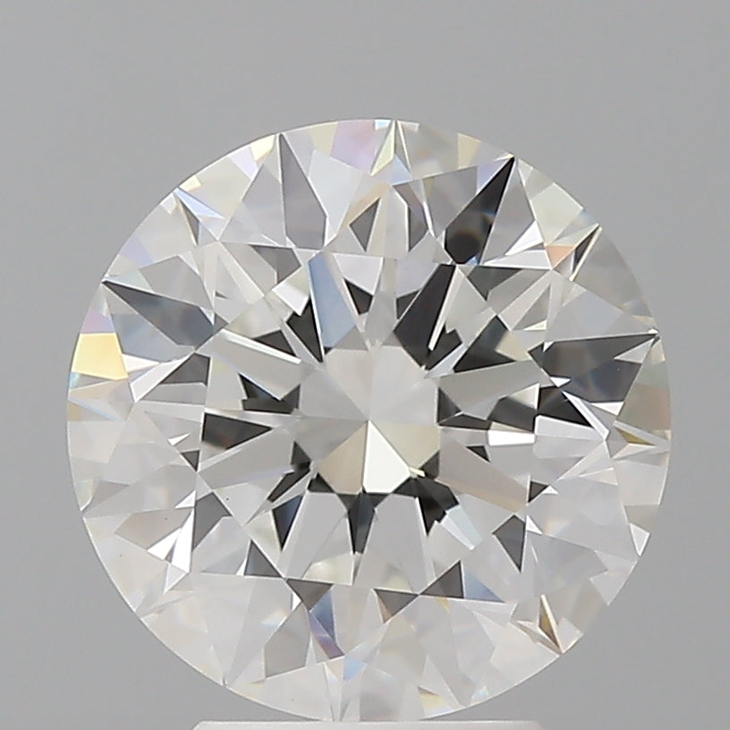 4.08 Carat Round Shaped, Ideal Cut, E Color, VVS2 Clarity, IGI Certified Lab Grown Diamond