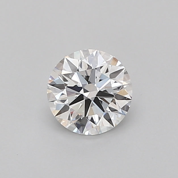 0.55 Carat Round Shaped, Ideal Cut, D Color, VVS2 Clarity, IGI Certified Lab Grown Diamond