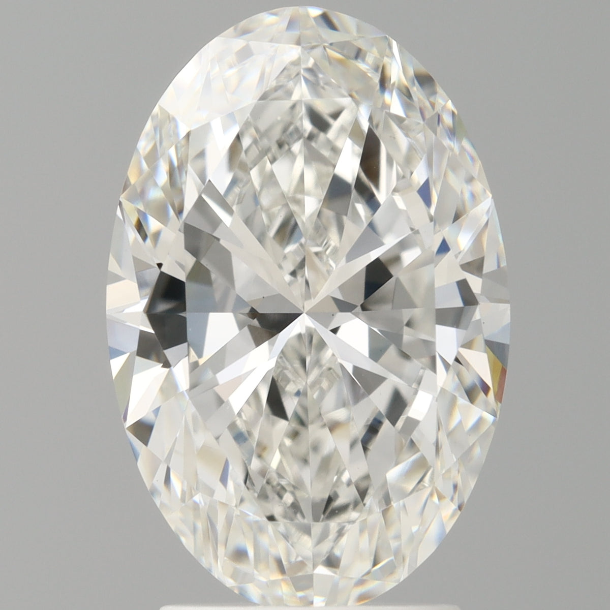 3.03 Carat Oval Shaped, Ideal Cut, F Color, VVS2 Clarity, IGI Certified Lab Grown Diamond
