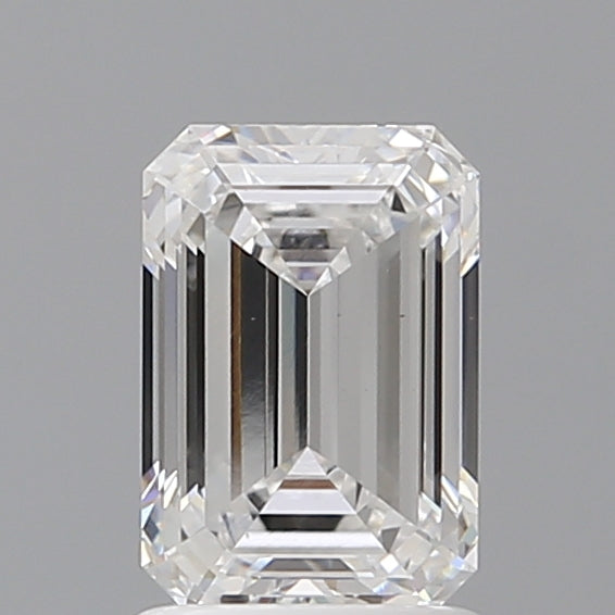 1.60 Carat Emerald Shaped, Ideal Cut, D Color, VS1 Clarity, IGI Certified Lab Grown Diamond