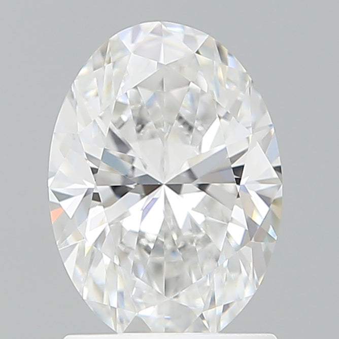 1.50 Carat Oval Shaped, Ideal Cut, D Color, VVS1 Clarity, IGI Certified Lab Grown Diamond
