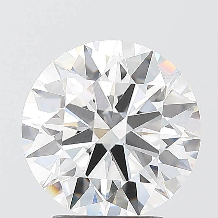 3.06 Carat Round Shaped, Ideal Cut, E Color, VS1 Clarity, IGI Certified Lab Grown Diamond