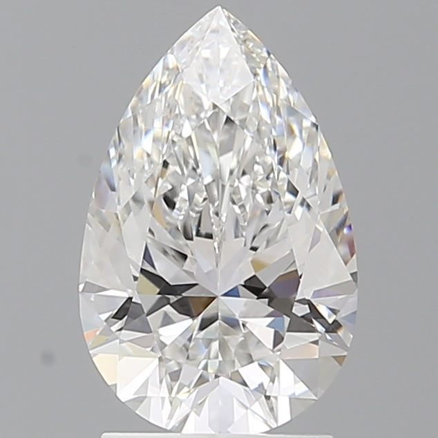 2.07 Carat Pear Shaped, Ideal Cut, F Color, VVS2 Clarity, IGI Certified Lab Grown Diamond
