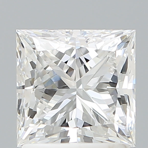 1.71 Carat Princess Shaped, Ideal Cut, E Color, VVS1 Clarity, IGI Certified Lab Grown Diamond