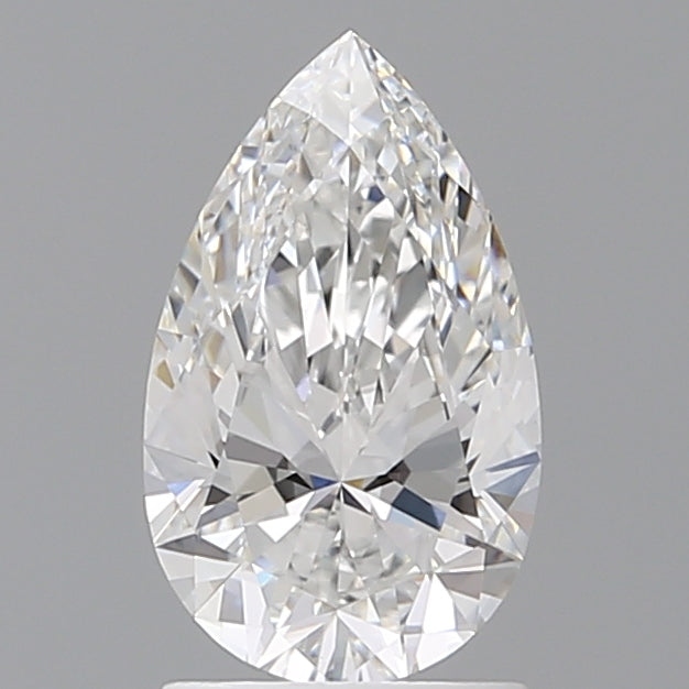 1.60 Carat Pear Shaped, Ideal Cut, D Color, VVS2 Clarity, IGI Certified Lab Grown Diamond