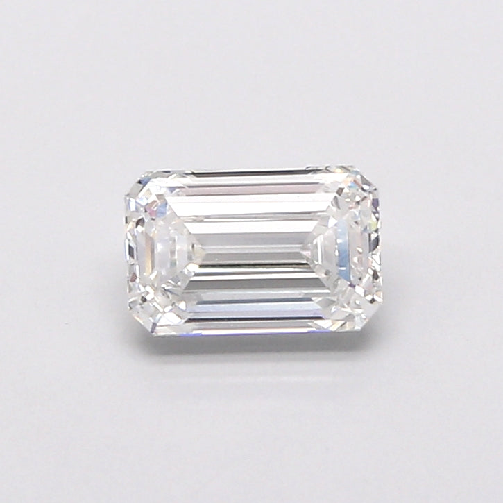 1.63 Carat Emerald Shaped, Very Good Cut, E Color, VVS2 Clarity, IGI Certified Lab Grown Diamond