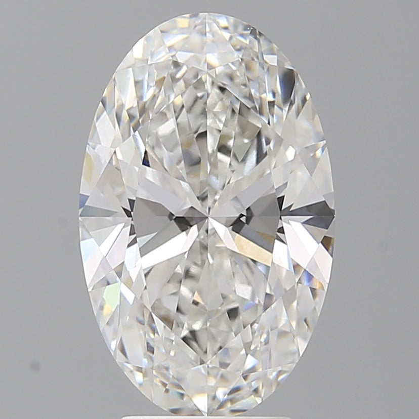 4.51 Carat Oval Shaped, Ideal Cut, E Color, VVS2 Clarity, IGI Certified Lab Grown Diamond