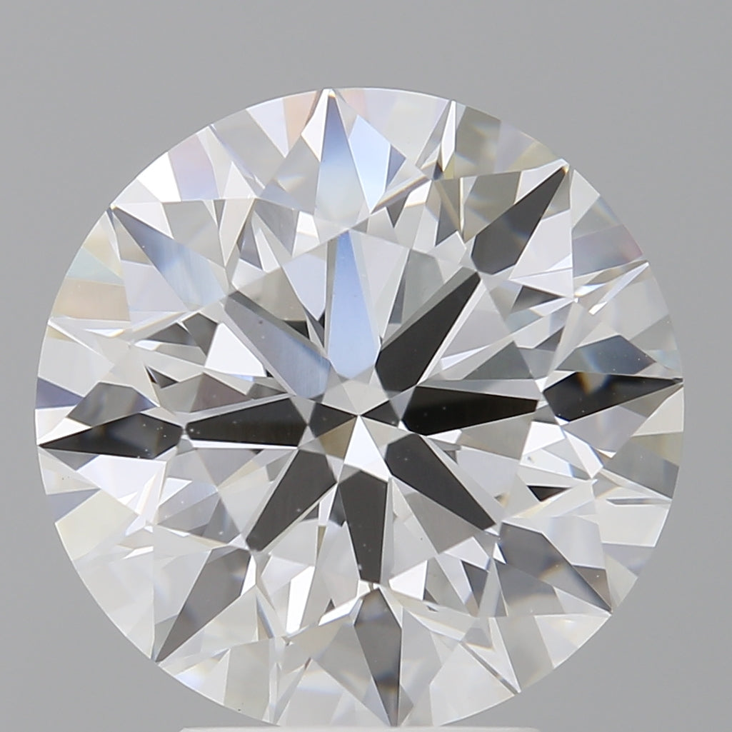 4.52 Carat Round Shaped, Ideal Cut, E Color, VVS2 Clarity, IGI Certified Lab Grown Diamond