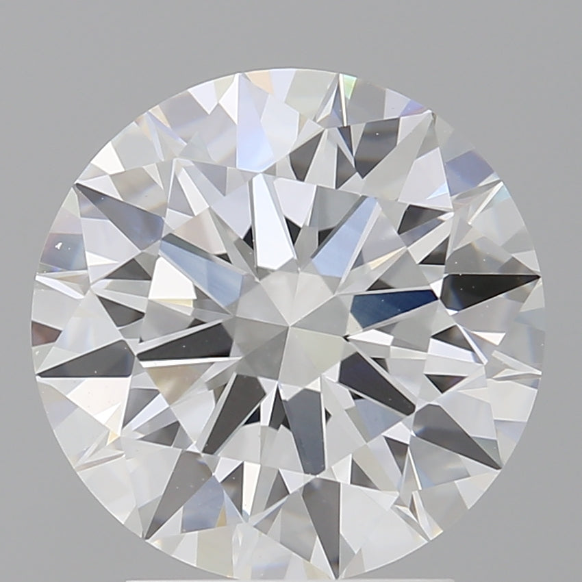 3.03 Carat Round Shaped, Ideal Cut, F Color, VS1 Clarity, IGI Certified Lab Grown Diamond