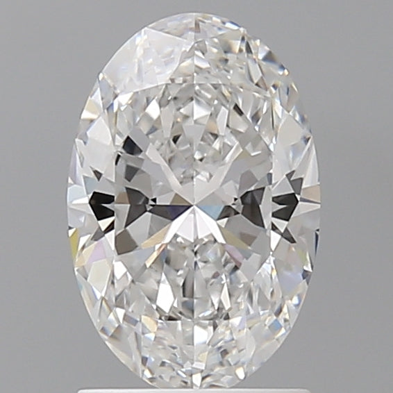 1.58 Carat Oval Shaped, Ideal Cut, E Color, VVS2 Clarity, IGI Certified Lab Grown Diamond