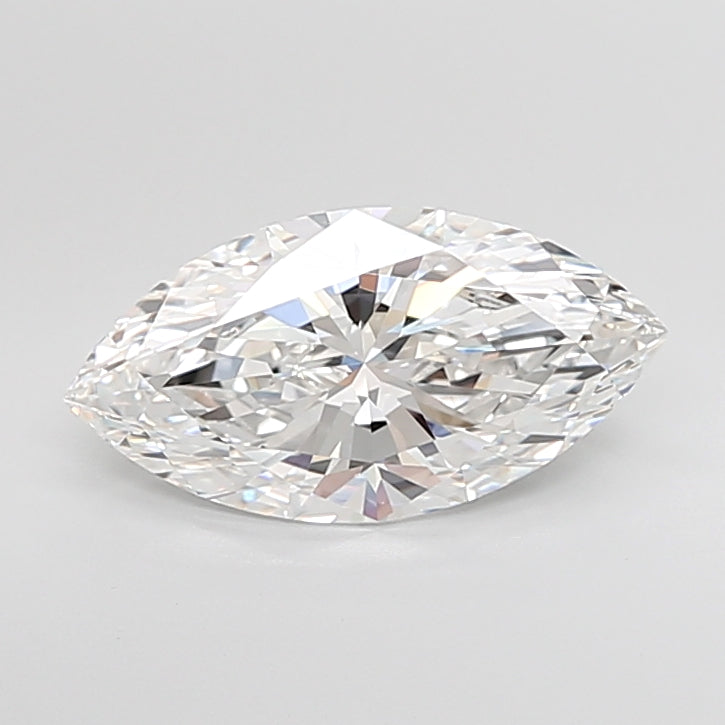 4.02 Carat Marquise Shaped, Ideal Cut, E Color, VVS2 Clarity, IGI Certified Lab Grown Diamond