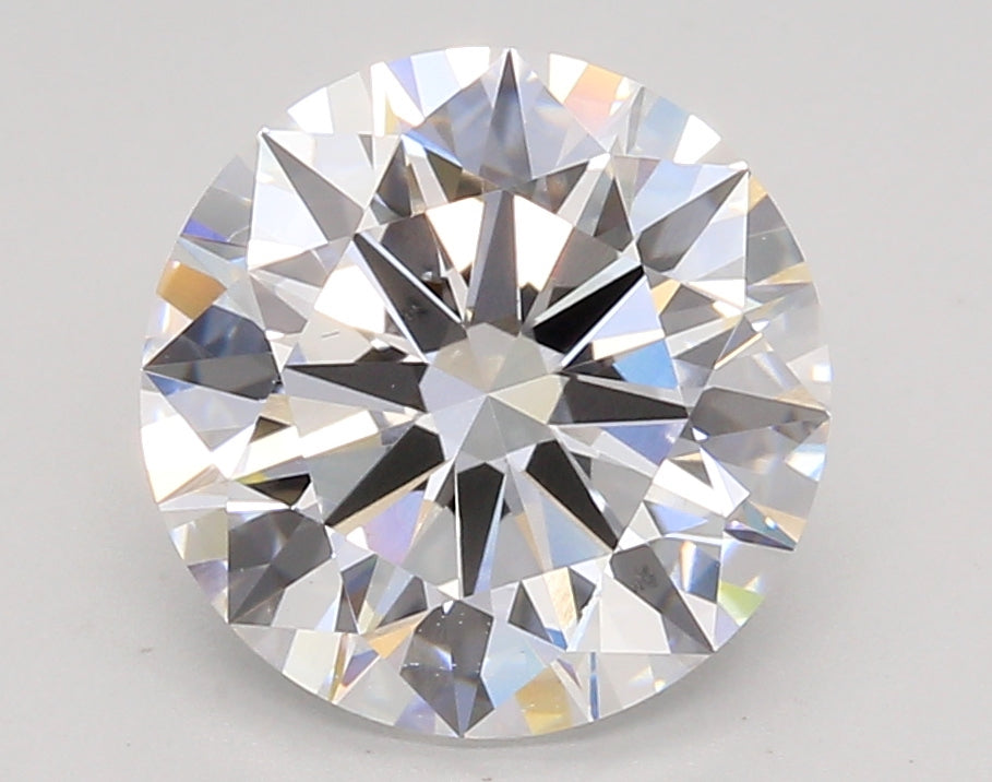 3.45 Carat Round Shaped, Ideal Cut, D Color, VS1 Clarity, IGI Certified Lab Grown Diamond